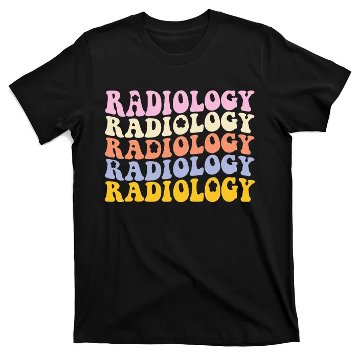 Radiology Technologist Groovy Boho Rad Tech T-Shirt