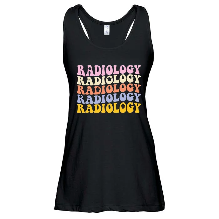 Radiology Technologist Groovy Boho Rad Tech Ladies Essential Flowy Tank