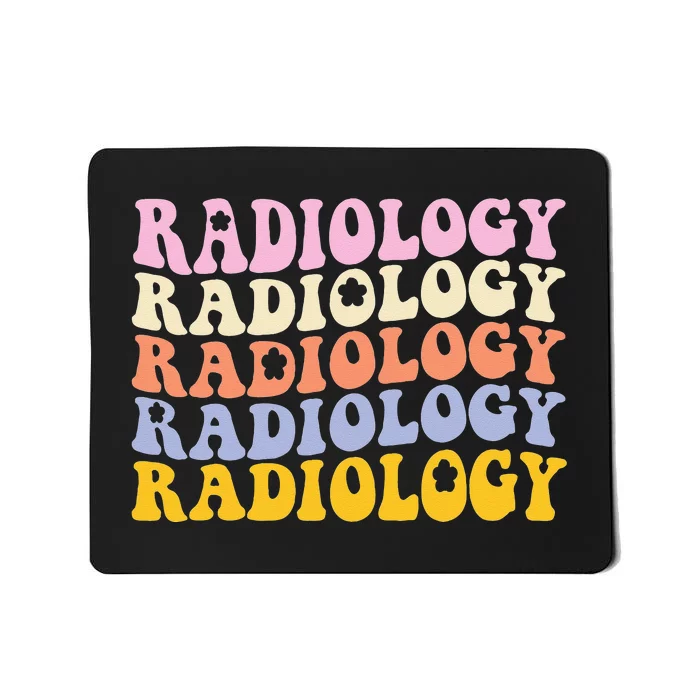 Radiology Technologist Groovy Boho Rad Tech Mousepad