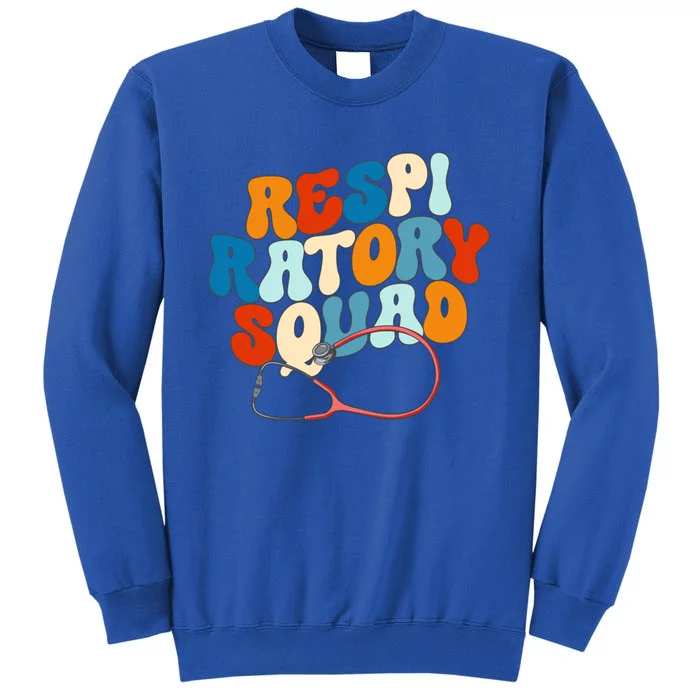 Respiratory Therapist Graphic Respiratory Squad Gift Sweatshirt