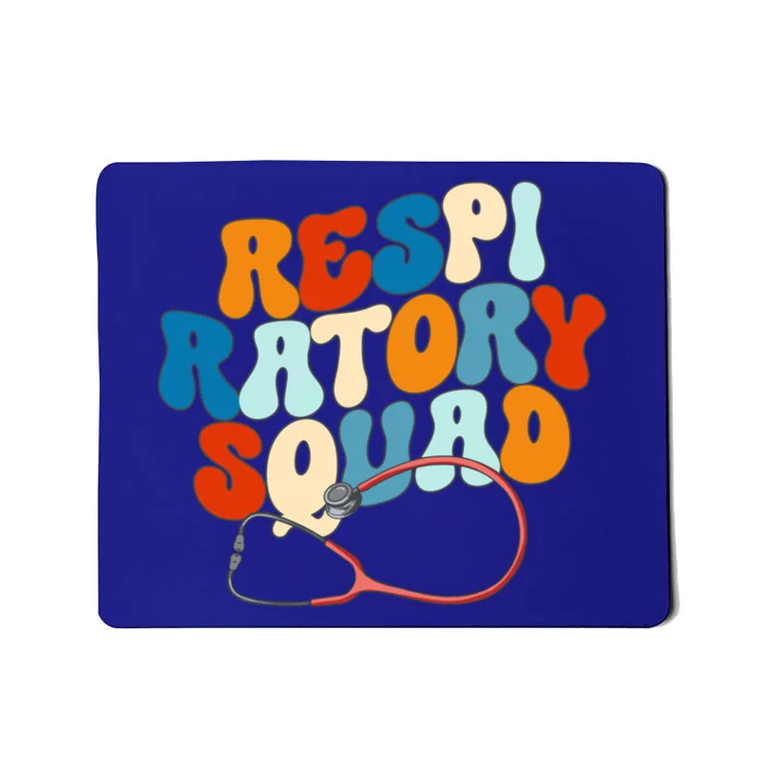 Respiratory Therapist Graphic Respiratory Squad Gift Mousepad