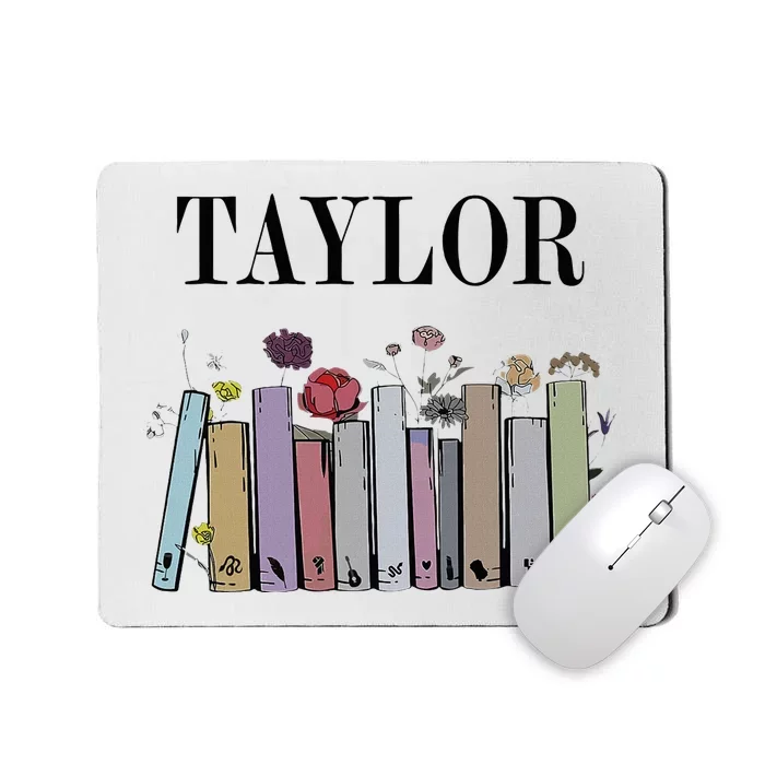 Retro Taylor Groovy 80S Personalized Girl Design Mousepad