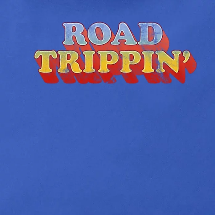 Road Trippin Great Gift Retro 70s Style Road Trip Gift Zip Tote Bag