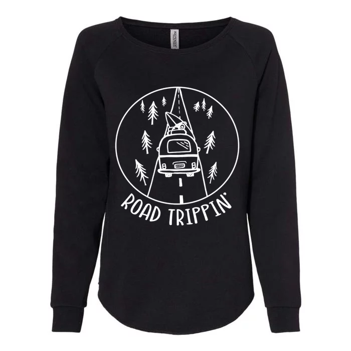 Road Trippin Gift Womens California Wash Sweatshirt