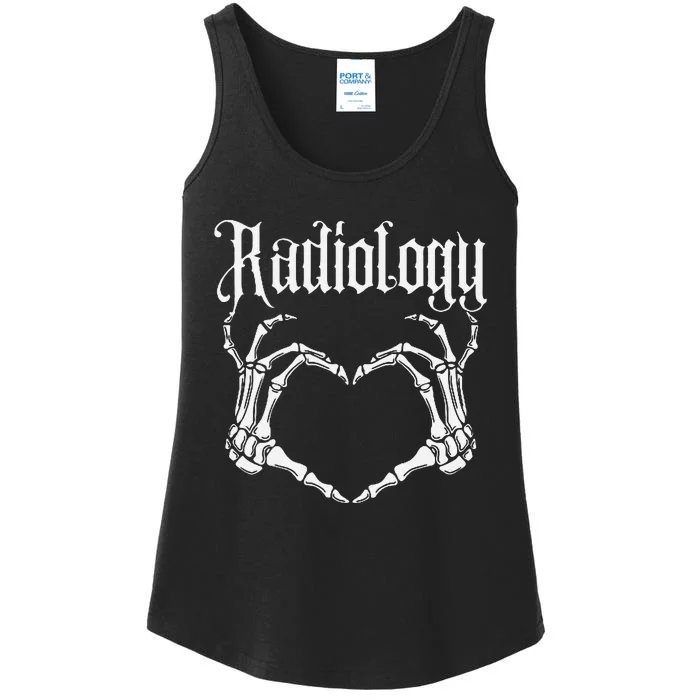 Rad TechS Have Big Hearts Radiology X Ray Funny Tech Ladies Essential Tank