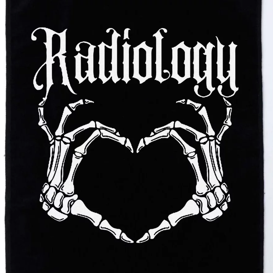 Rad TechS Have Big Hearts Radiology X Ray Funny Tech Platinum Collection Golf Towel