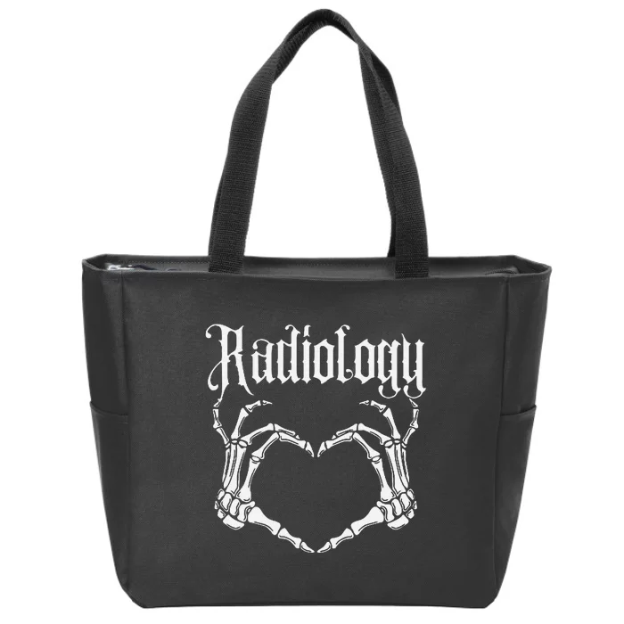 Rad TechS Have Big Hearts Radiology X Ray Funny Tech Zip Tote Bag