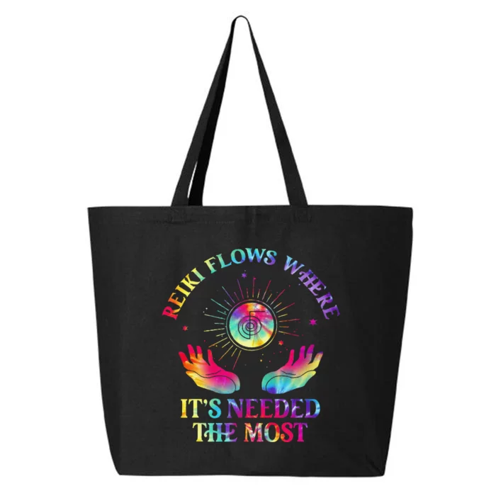 Reiki Therapist Healing Master Yoga Spiritual Reiki Flows 25L Jumbo Tote