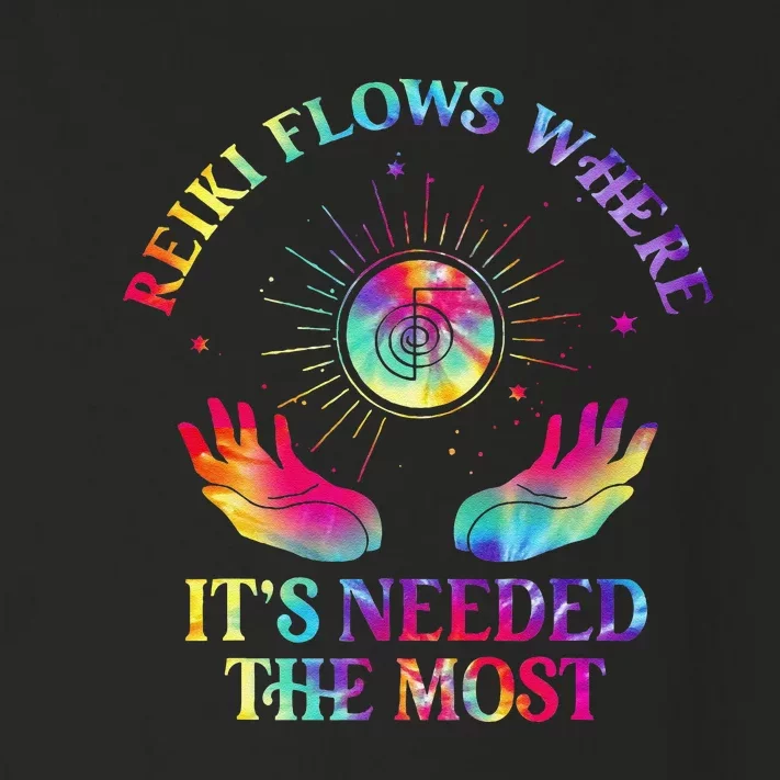 Reiki Therapist Healing Master Yoga Spiritual Reiki Flows Toddler Long Sleeve Shirt