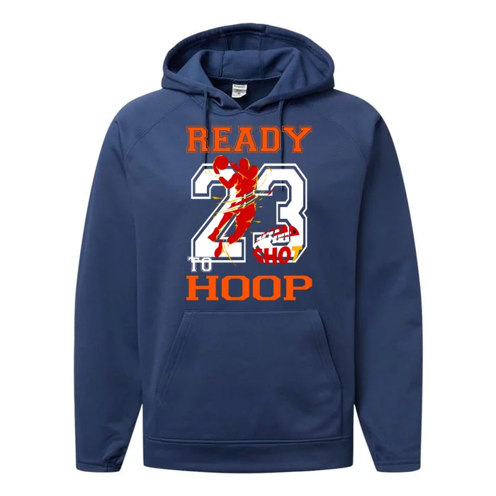 Ready To Hoop Basketball 23 Performance Fleece Hoodie