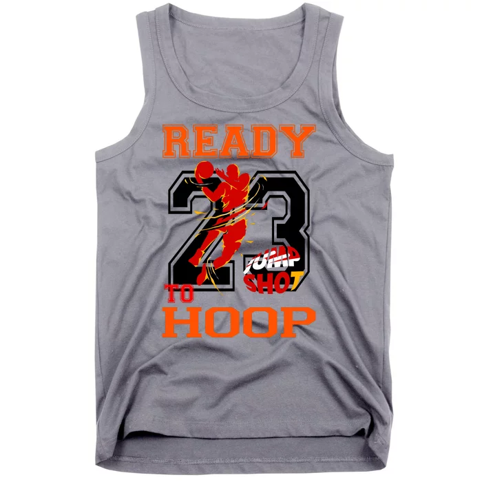 Ready To Hoop Basketball 23 Tank Top