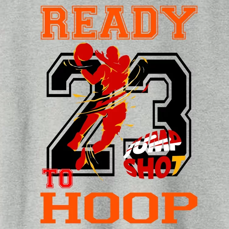 Ready To Hoop Basketball 23 Women's Crop Top Tee