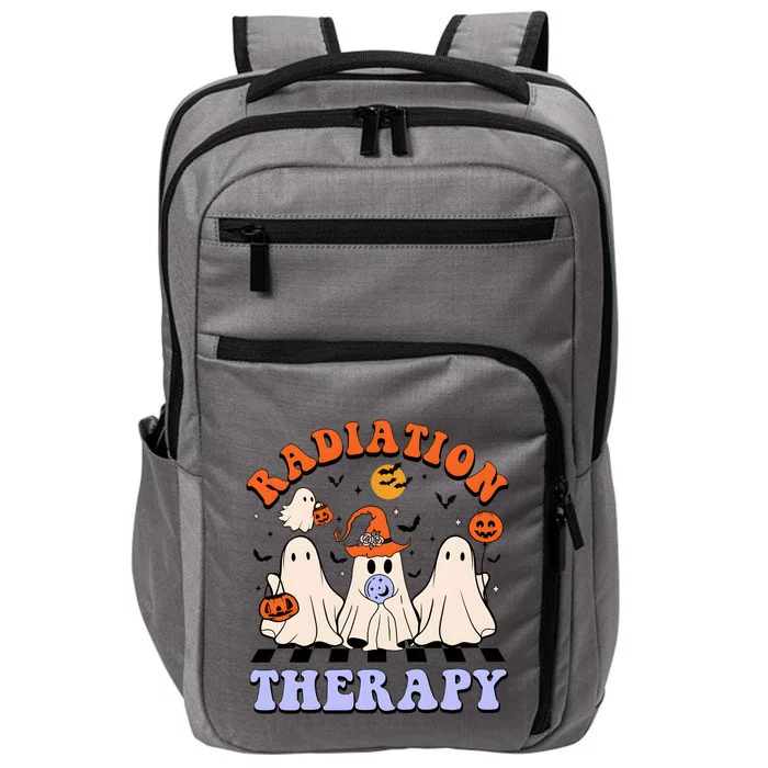 Radiation Therapy Halloween Boo Impact Tech Backpack