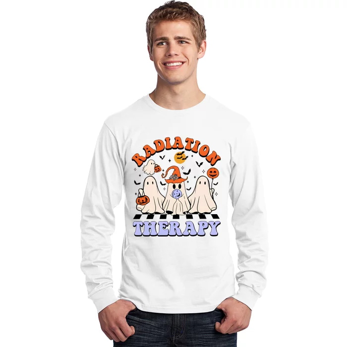 Radiation Therapy Halloween Boo Long Sleeve Shirt