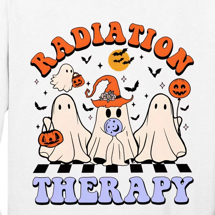 Radiation Therapy Halloween Boo Long Sleeve Shirt