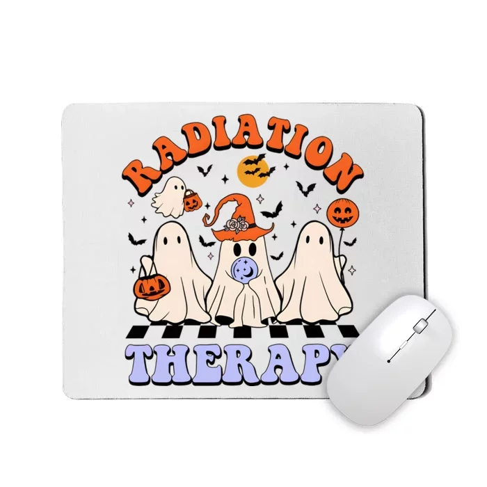 Radiation Therapy Halloween Boo Mousepad