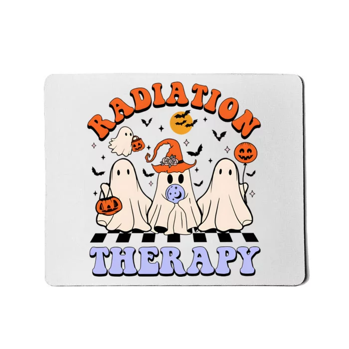 Radiation Therapy Halloween Boo Mousepad