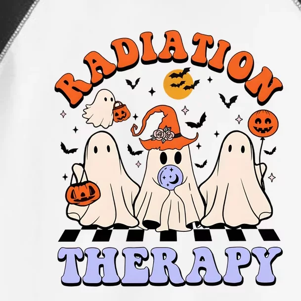 Radiation Therapy Halloween Boo Toddler Fine Jersey T-Shirt