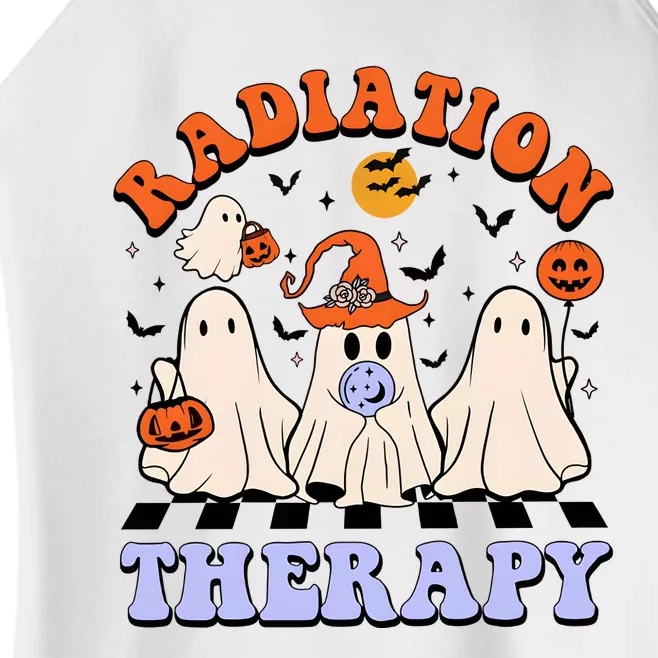 Radiation Therapy Halloween Boo Women’s Perfect Tri Rocker Tank