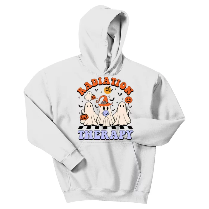 Radiation Therapy Halloween Boo Kids Hoodie