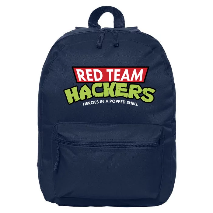 Red Team Hackers Heroes In A Popped Shell 16 in Basic Backpack