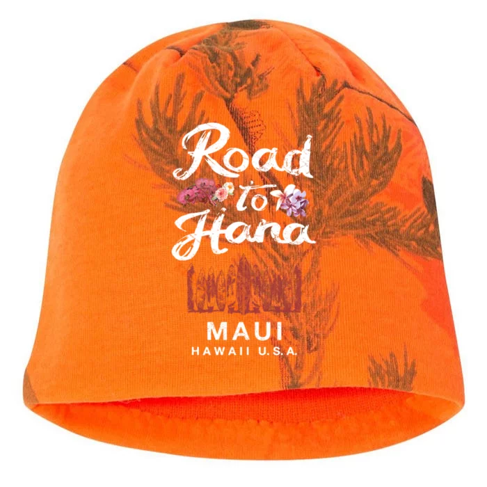 Road To Hana Maui Hawaiian Gift Kati - Camo Knit Beanie