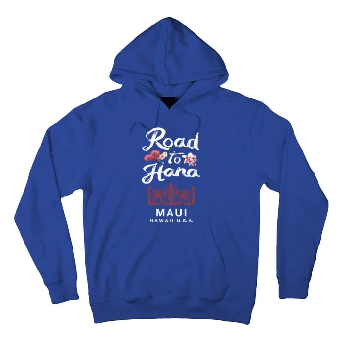 Road To Hana Maui Hawaiian Gift Tall Hoodie