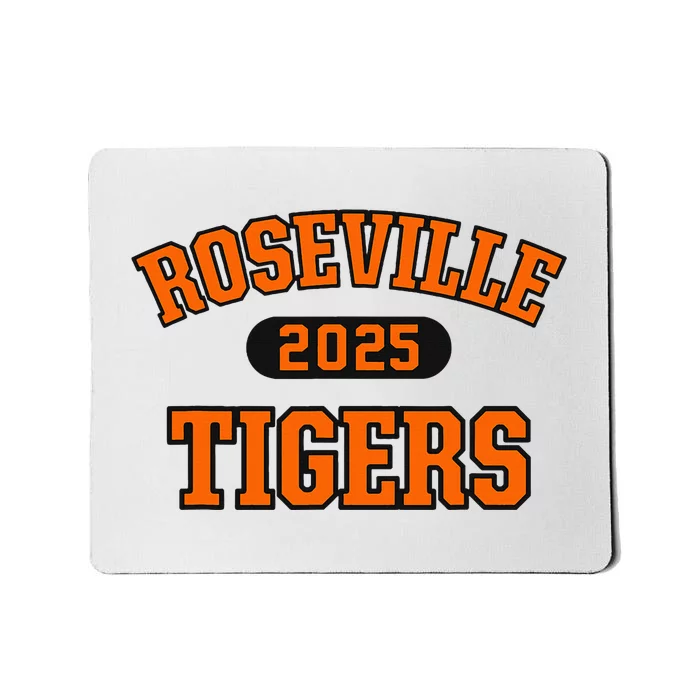 Roseville Tigers High School Arch 2025 Mousepad