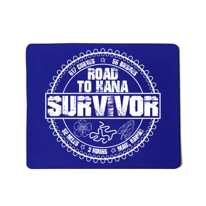 Road To Hana Survivor Curvy Palm Maui Hawaii Lover Gift Mousepad