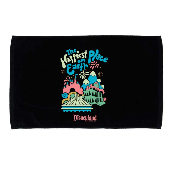 Resort The Happiest Place On Earth Family Trip Matching Microfiber Hand Towel