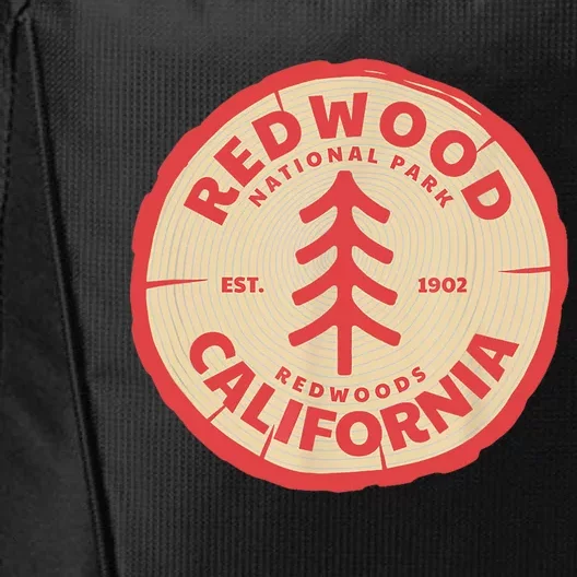 Redwood Trees In The National Forest TShirt City Backpack