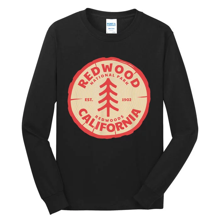 Redwood Trees In The National Forest TShirt Tall Long Sleeve T-Shirt