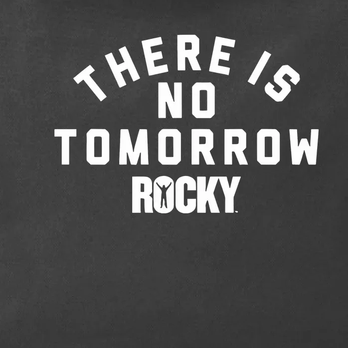 Rocky There Is No Tomorrow Zip Tote Bag