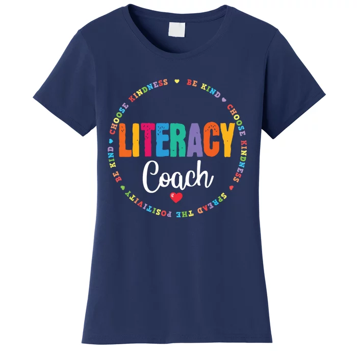 Reading Teacher Interventionist Specialist Literacy Coach Women's T-Shirt