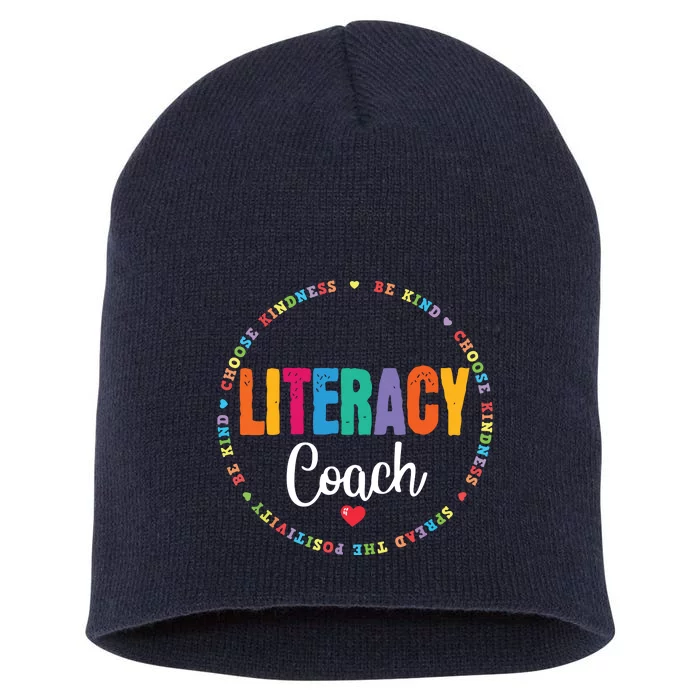 Reading Teacher Interventionist Specialist Literacy Coach Short Acrylic Beanie