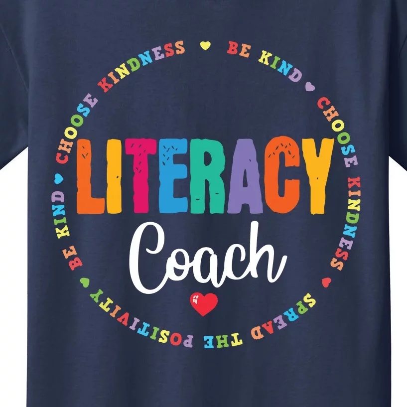 Reading Teacher Interventionist Specialist Literacy Coach Kids T-Shirt