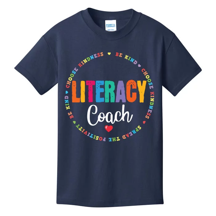 Reading Teacher Interventionist Specialist Literacy Coach Kids T-Shirt