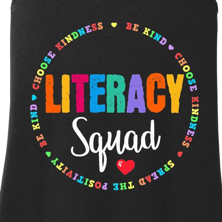 Reading Teacher Interventionist Specialist Literacy Coach Ladies Essential Tank