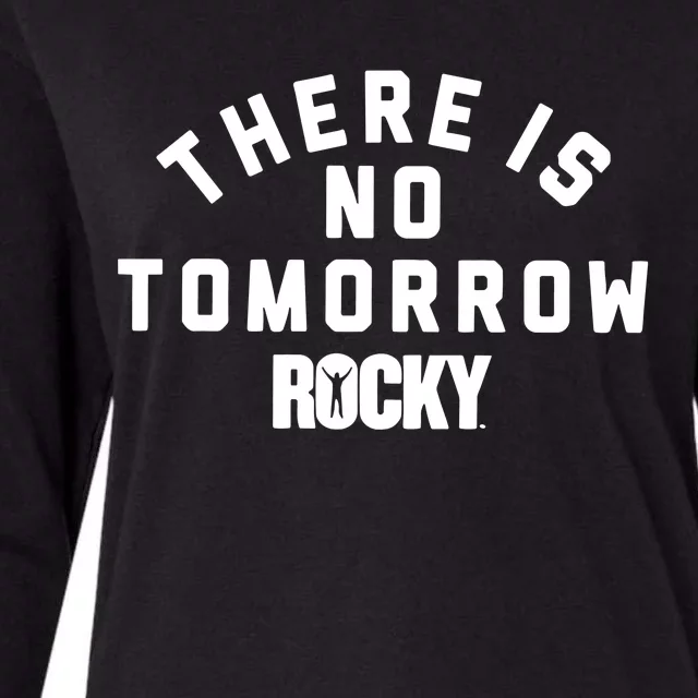 Rocky There Is No Tomorrow Usamade Doggie Bandana Womens Cotton Relaxed Long Sleeve T-Shirt