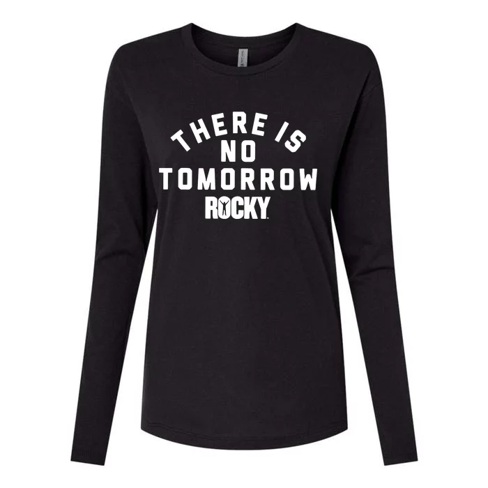 Rocky There Is No Tomorrow Usamade Doggie Bandana Womens Cotton Relaxed Long Sleeve T-Shirt