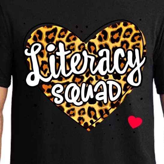 Reading Teacher Interventionist Specialist Literacy Squad Gift Pajama Set