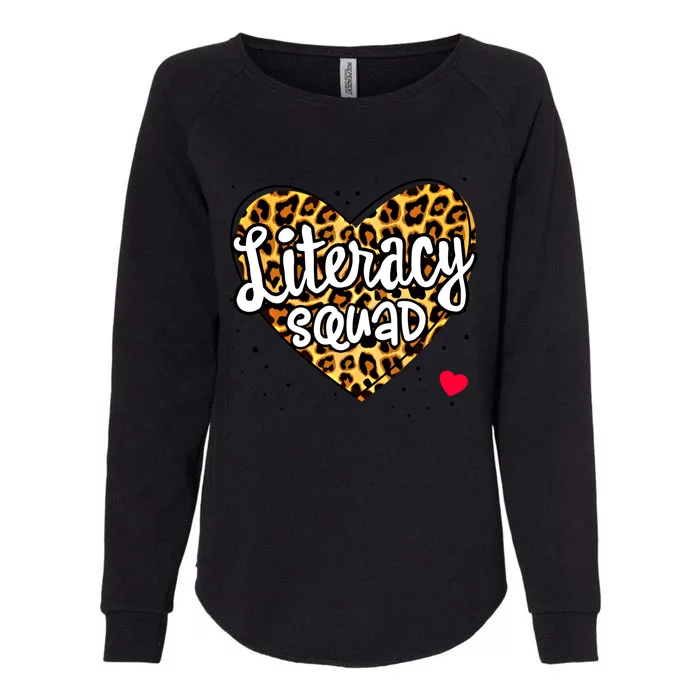 Reading Teacher Interventionist Specialist Literacy Squad Gift Womens California Wash Sweatshirt