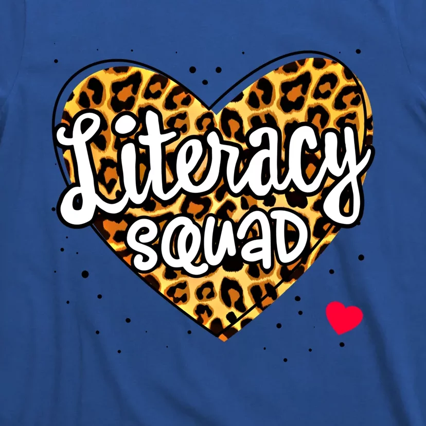 Reading Teacher Interventionist Specialist Literacy Squad Gift T-Shirt