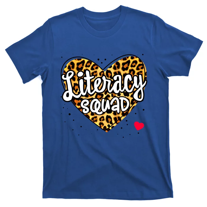 Reading Teacher Interventionist Specialist Literacy Squad Gift T-Shirt