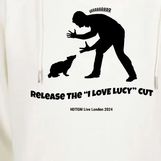 Release The I Love Lucy Cut Hdtgm London Womens Funnel Neck Pullover Hood