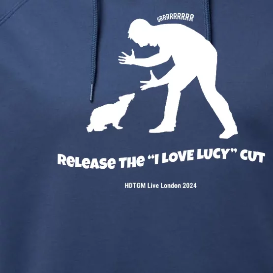 Release The I Love Lucy Cut Hdtgm London Performance Fleece Hoodie