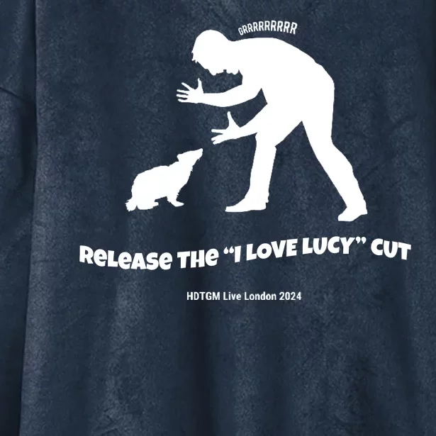 Release The I Love Lucy Cut Hdtgm London Hooded Wearable Blanket