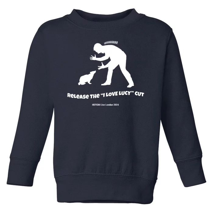 Release The I Love Lucy Cut Hdtgm London Toddler Sweatshirt