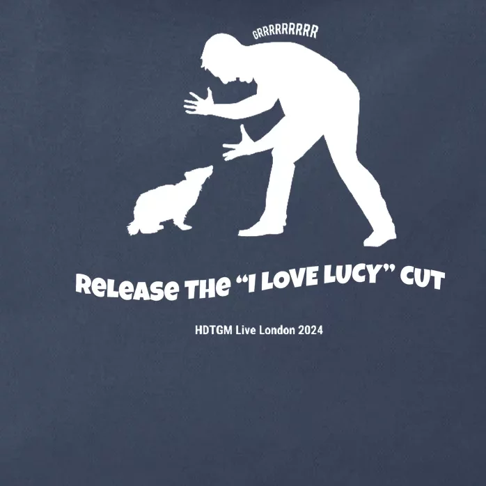 Release The I Love Lucy Cut Hdtgm London Zip Tote Bag