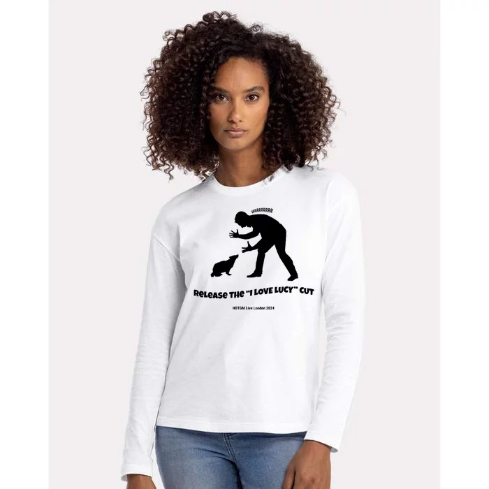 Release The I Love Lucy Cut Hdtgm London Womens Cotton Relaxed Long Sleeve T-Shirt